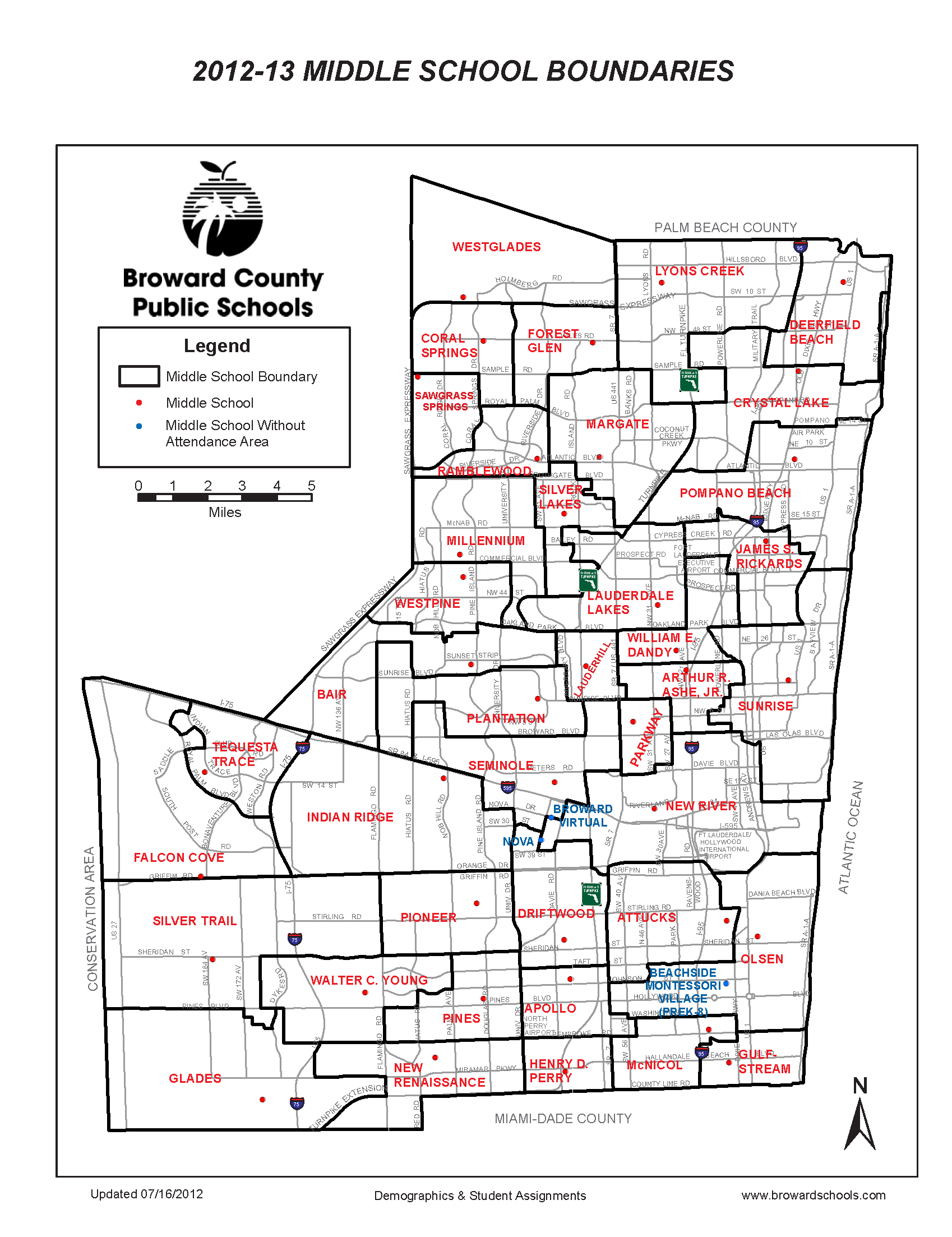 Middle School Boundaries